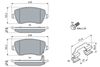 Bosch Brake Pad Set 0 986 494 160 (0986494160)