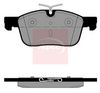 APEC Brake Pad Set, disc brake PAD2442