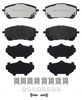 комплект спирачно феродо, дискови спирачки