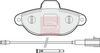 APEC Brake Pad Set, disc brake PAD1627