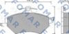 Комплект тормозных колодок, дисковый тормоз FOMAR Friction FO 647681 (21945)