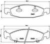 BREMBO Brake Pad Set, disc brake P 37 005