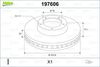 Valeo Brake Disc 197606