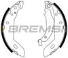 Комплект тормозных колодок BREMSI GF0411 (GF0411, SFA411)