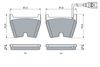 Bosch Brake Pad Set 0 986 424 613 (0986424613)