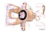 APEC Brake Caliper RCA304