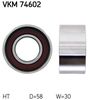 Натяжной ролик, ремень ГРМ SKF VKM 74602