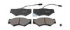 Sada brzdových destiček, kotoučová brzda 7.92613