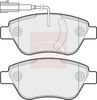 APEC Brake Pad Set, disc brake PAD1549