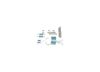 Bosch Brake Shoe Accessory Kit 1 987 475 144 (1987475144)