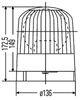 Hella 2RL 007 552-001 Rotating Beacon