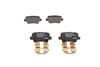 Комплект гальмівних колодок, дискове гальмо BOSCH 0 986 494 642 (BP2707, E9 90R-01871/1409, 24086)