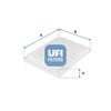 Повітряний фільтр UFI 30.721.00