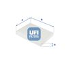 Фильтр салона UFI 53.273.00