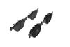 комплект спирачно феродо, дискови спирачки