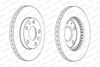 Ferodo DDF2078C Brake Disc