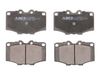 Комплект гальмівних колодок, дискове гальмо ABE C12036ABE