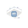 Фильтр салона UFI 53.243.00