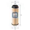 Олійний фільтр UFI 25.252.00