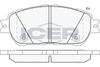 Комплект тормозных колодок, дисковый тормоз ICER 181690 (23855, D906-7896)