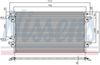 Nissens Condenser, air conditioning 94551