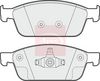 APEC Brake Pad Set, disc brake PAD1949