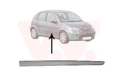 Listwa ozdobna / ochronna, drzwi VAN WEZEL 0925424