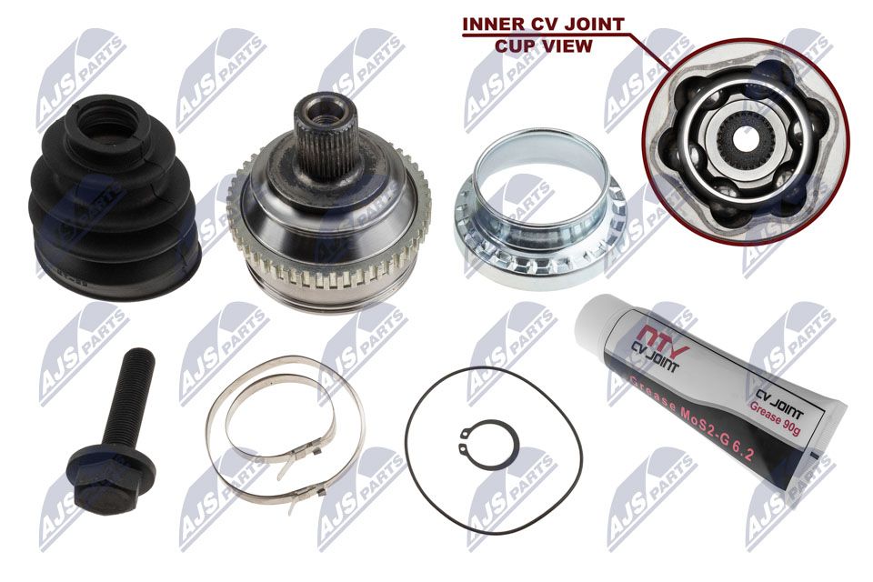 Šarnīru komplekts, Piedziņas vārpsta