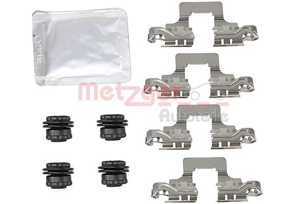 Zestaw akcesoriów, klocki hamulcowe METZGER AUTOTEILE 109-0128