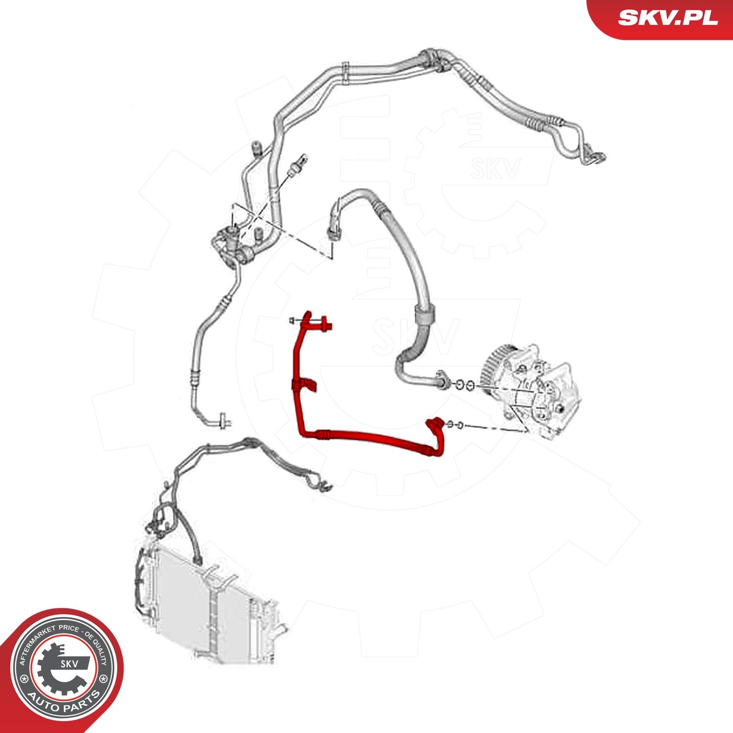 E-shop Vedenie vysokého tlaku klimatizácie ESEN SKV 87SKV832