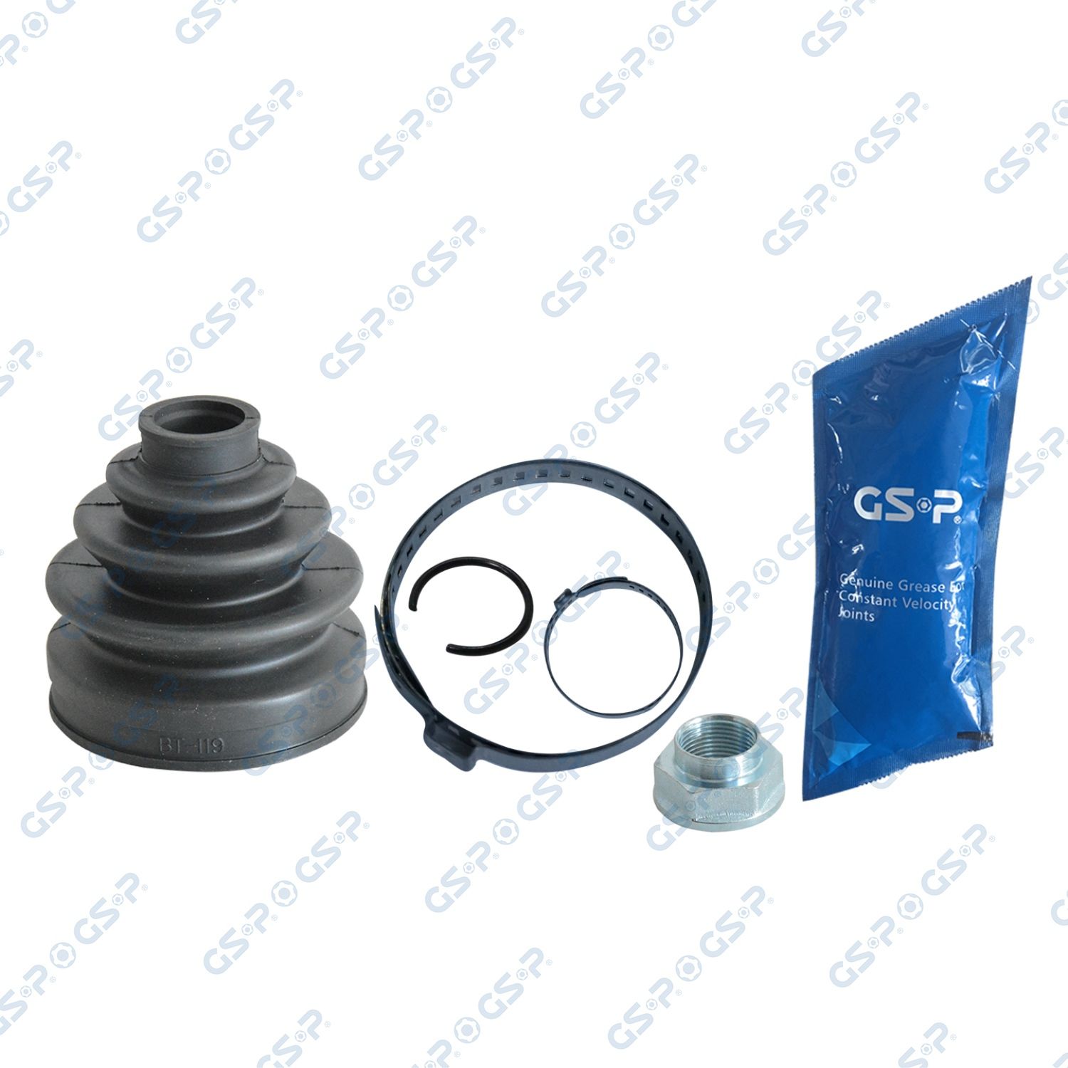 Putekļusargu komplekts, Piedziņas vārpsta