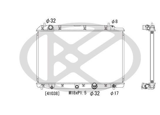 Radiator, racire motor KOYORAD PL082586