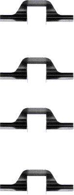 Zestaw akcesoriów, klocki hamulcowe MINTEX MBA1263