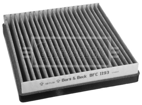 Filtr, wentylacja przestrzeni pasażerskiej BORG & BECK BFC1193