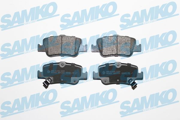 Sada brzdových destiček, kotoučová brzda SAMKO 5SP1315