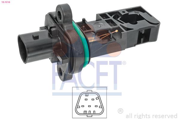 senzor debit aer FACET OE Equivalent 10.1516
