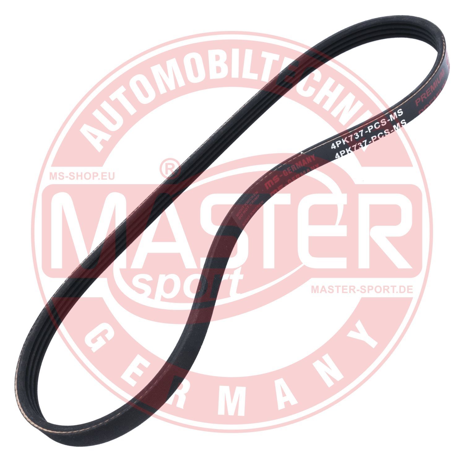 Pasek klinowy wielorowkowy MASTER-SPORT GERMANY 4PK737-PCS-MS