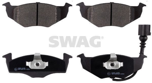 Levně Sada brzdových destiček, kotoučová brzda SWAG 30 91 6482