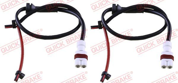 Výstražný kontakt, opotřebení obložení QUICK BRAKE WS 0348 A