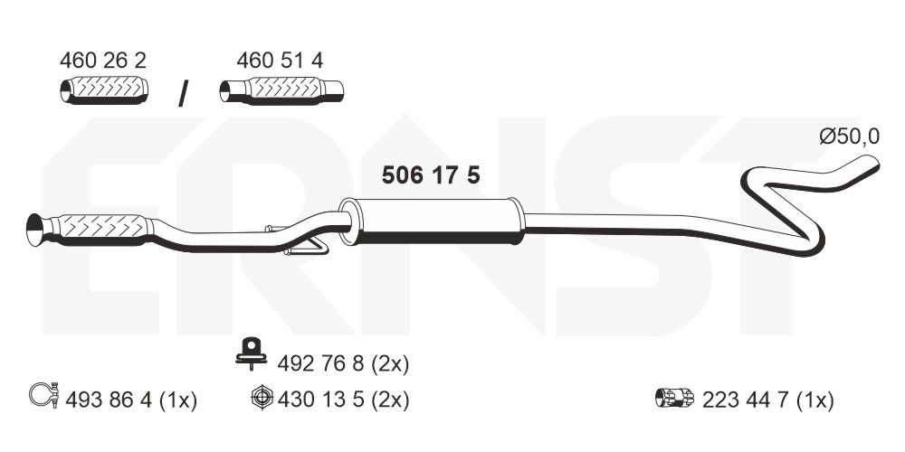 Toba esapamet intermediara ERNST 506175