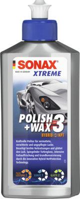 Levně SONAX XTREME Polish & Wax 3, 250ml