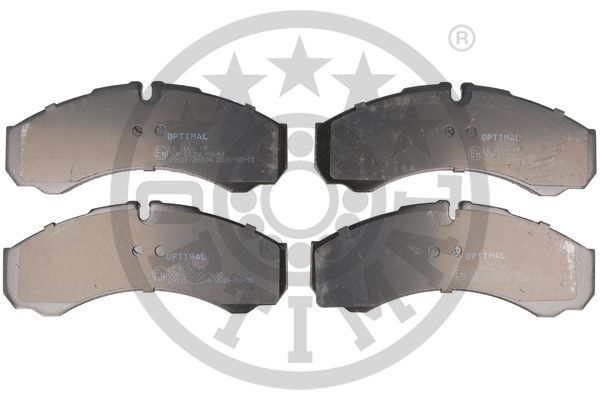 Zestaw klocków hamulcowych, hamulce tarczowe OPTIMAL BP-10210