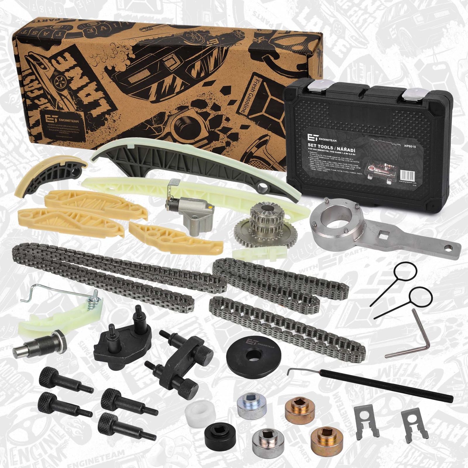 chit lant de distributie ET ENGINETEAM boxET – service kit RS0043VR3
