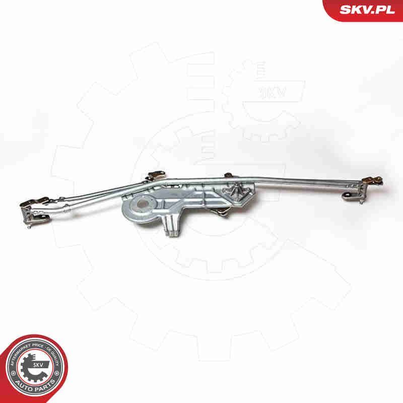 Система тяг и рычагов привода стеклоочистителя