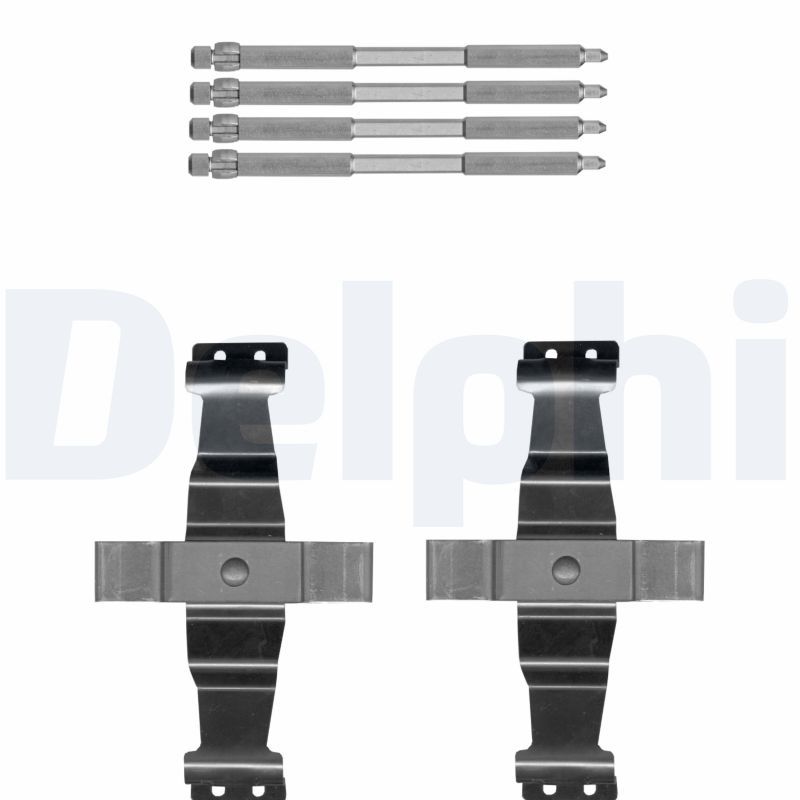 Zestaw akcesoriów, klocki hamulcowe DELPHI LX0642