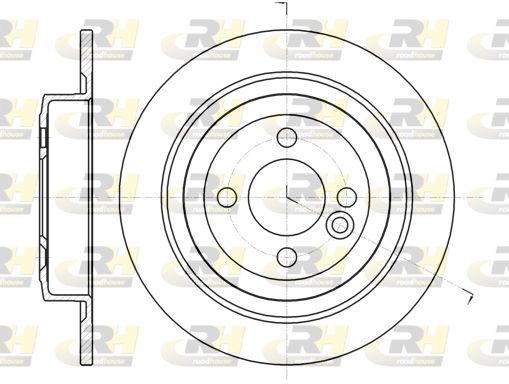 Tarcza hamulcowa ROADHOUSE 61443.00