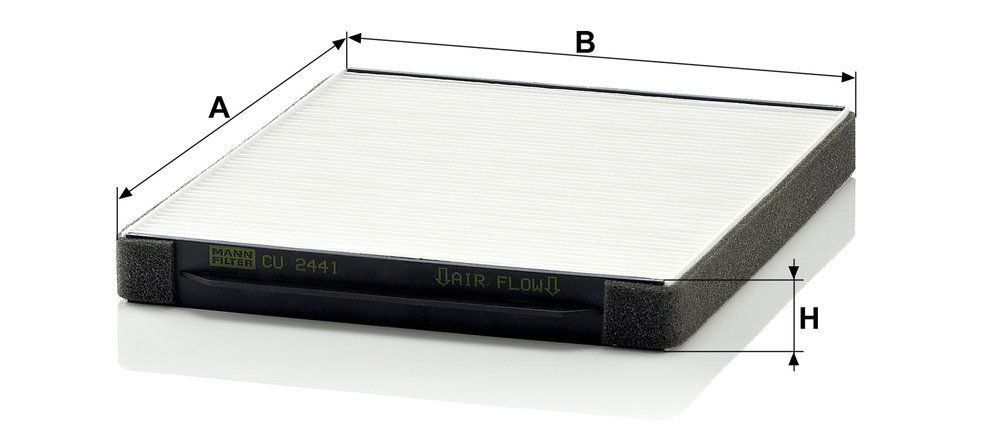 Levně Filtr, vzduch v interiéru MANN-FILTER CU 2441