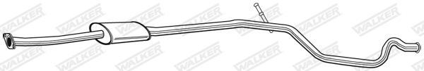 Tłumik środkowy WALKER 22733