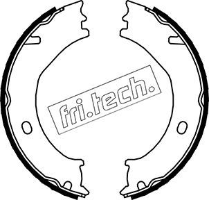 Zestaw szczęk hamulcowych, hamulec postojowy FRI.TECH. 1045.001