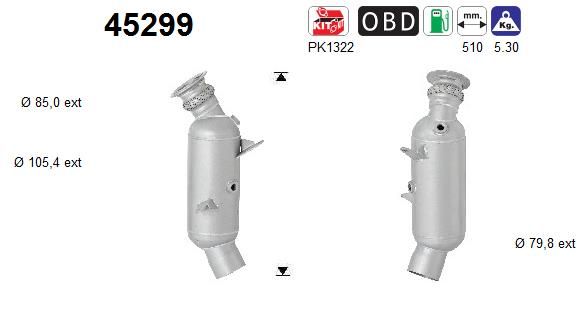 Katalizator AS 45299